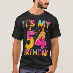 Min 54:e födelsedag Donut 54 år gammal Funn T Shirt