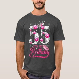 Min 55:e födelsedag drottning 55 år gammal Shoes-K T Shirt
