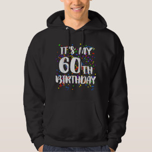 Min 60-årsdag Glad födelsedag Rolig T Hoodie