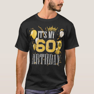 Min 60:e födelsedag Coola 60 år gammal födelsedag T Shirt