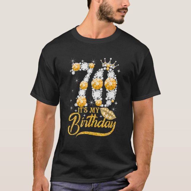 Min 70:e födelsedag drottning 70 år gammal Shoes C T Shirt (Framsida)