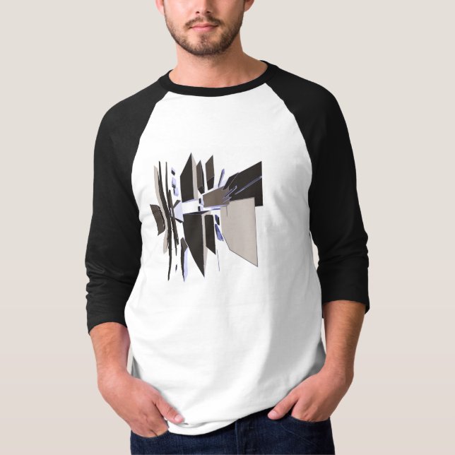 Min abstrakt konst tee shirt (Framsida)