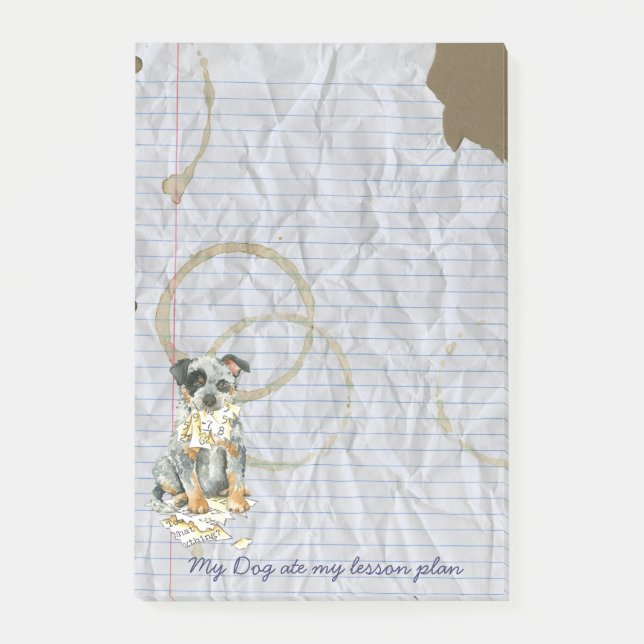 Min ACD åt min kurs planerar Post-it Block (Framsida)