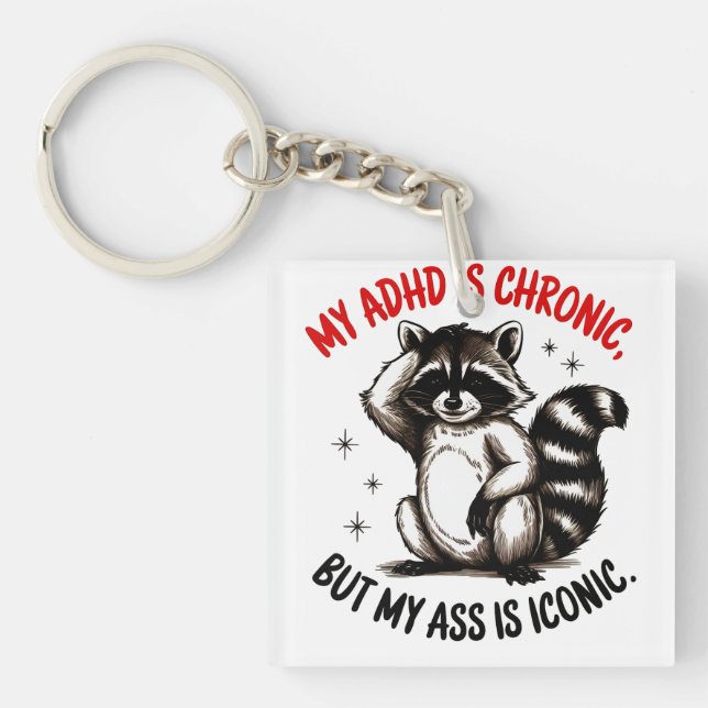 Min ADHD är kronisk men min knapp är konisk (Framsidan)