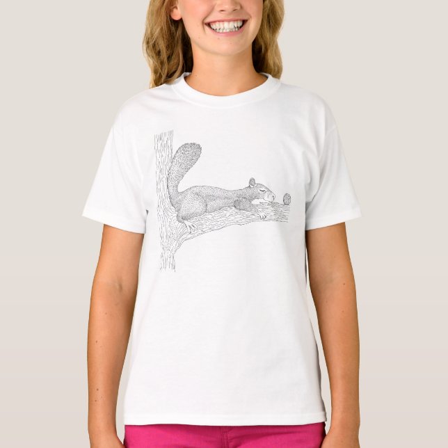 "Min ädla" Walnut T-Shirt (Framsida)