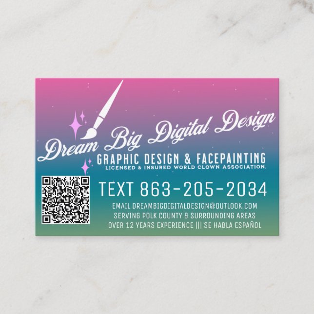 MIN AFFÄRSKORT DESIGN VISITKORT (Framsida)