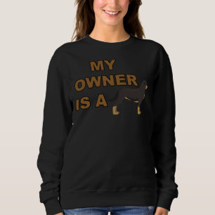 Min ägare är en Rottweiler T Shirt