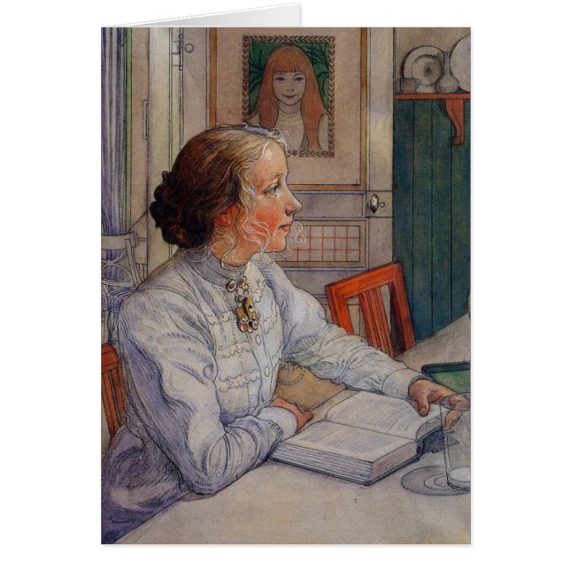 Min äldsta dotter hälsningskort (Framsidan)