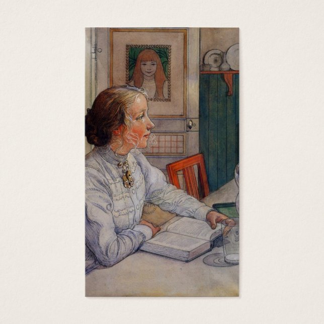 Min äldsta dotter visitkort (Framsidan)