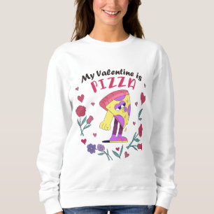 Min Alla hjärtans dag är Pizza Inbjudan T-Shirt