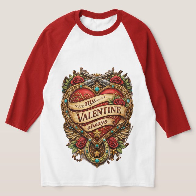 Min alla hjärtans dag  t shirt (Laydown)