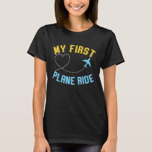 Min allra första flygplansrid t shirt
