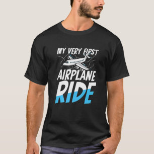 Min Allra Första Flygtur för en Flygpassagerare T Shirt