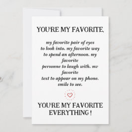 Min Allt: Ett Upprigtigt Kort för Alla Tillfällen