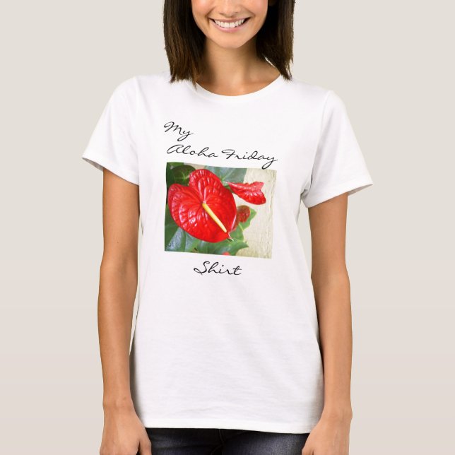 Min Aloha fredagskjorta T-shirt (Framsida)