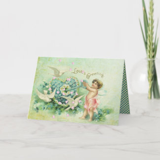 Min älskade valentin hälsning helgkort