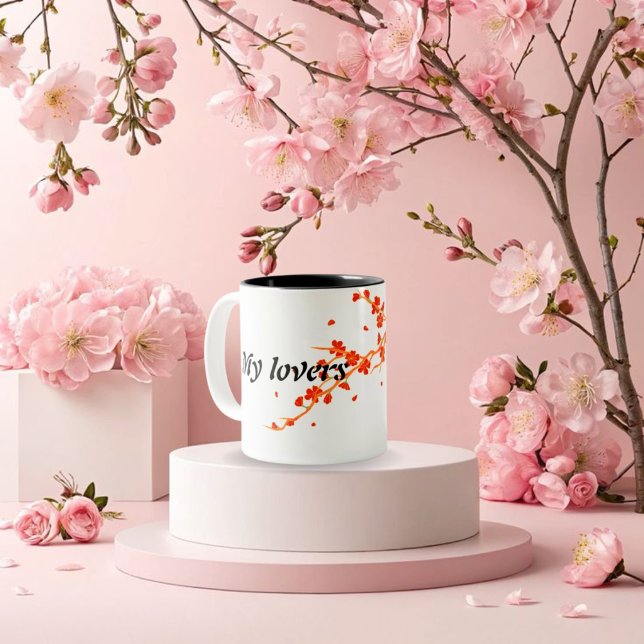 Min älskare Två-Tonad mugg (Skapare uppladdad)