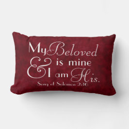 Min älskling är den min och I-förmiddagen hans Lumbarkudde