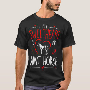 Min älskling är min målande hora Valentine T Shirt