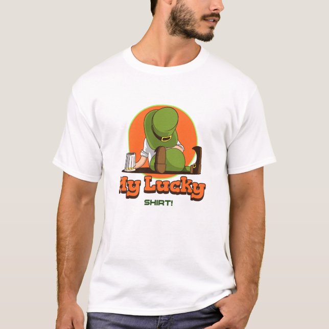 Min älskling! St. Patrick's Day Humor T Shirt (Framsida)