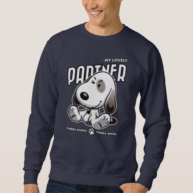 Min älskvärda partner | MANAR Lång Ärmad Tröja (Framsida)