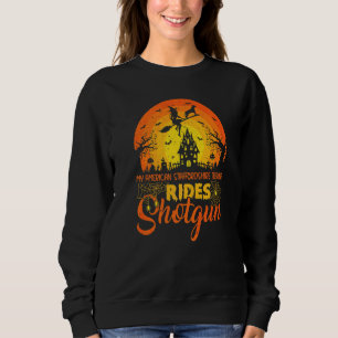 Min amerikanska Staffordshire Terrier hund åker sh T Shirt