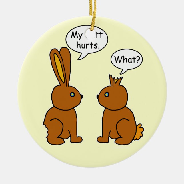 Min ändamen! - Vad? Julgransprydnad Keramik (Framsidan)