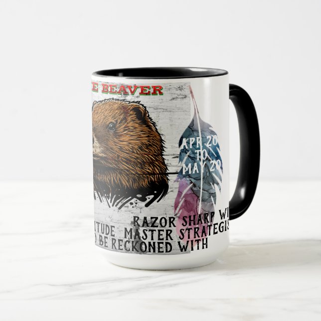 "Min andevarelse" Bäverkaffemugg Mugg (Framsida höger)