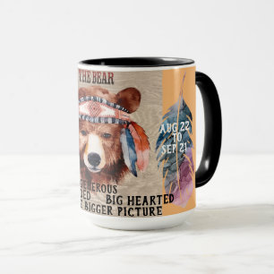 "Min andliga djur" Björn kaffemug Mugg