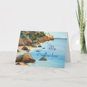 Min ändlösa kärlek helgkort