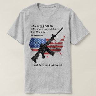 Min andra AR15-ändring ska inte överträdas T Shirt
