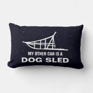 Min andra bil är en dogslad lumbarkudde