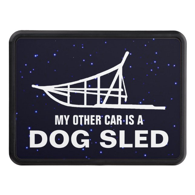 Min andra bil är en dogslad skydd för dragkrok (Framsidan)