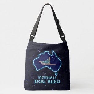 Min andra bil är en Hund Sled - Australien Axelväska