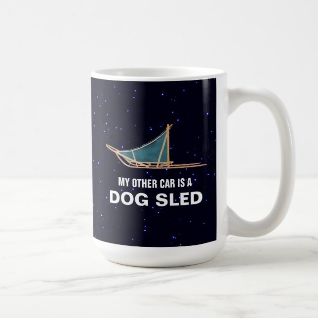 Min andra bil är en Hund som säljs Kaffemugg (Höger)