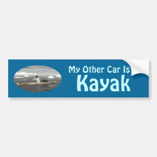 Min andra bil är en Kayak Bildekal