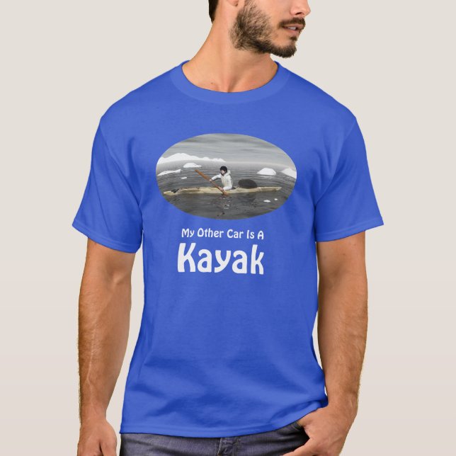 Min andra bil är en Kayak T Shirt (Framsida)