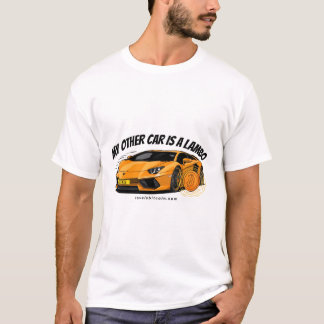 Min andra bil är en Lambo - Bitcoin T-Shirt