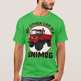 Min andra bil är en Unimog Red  T Shirt