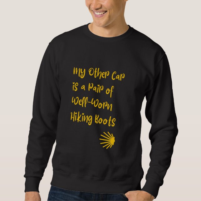Min andra bil är ett par välskötta höjdpunkter lång ärmad tröja (Framsida)