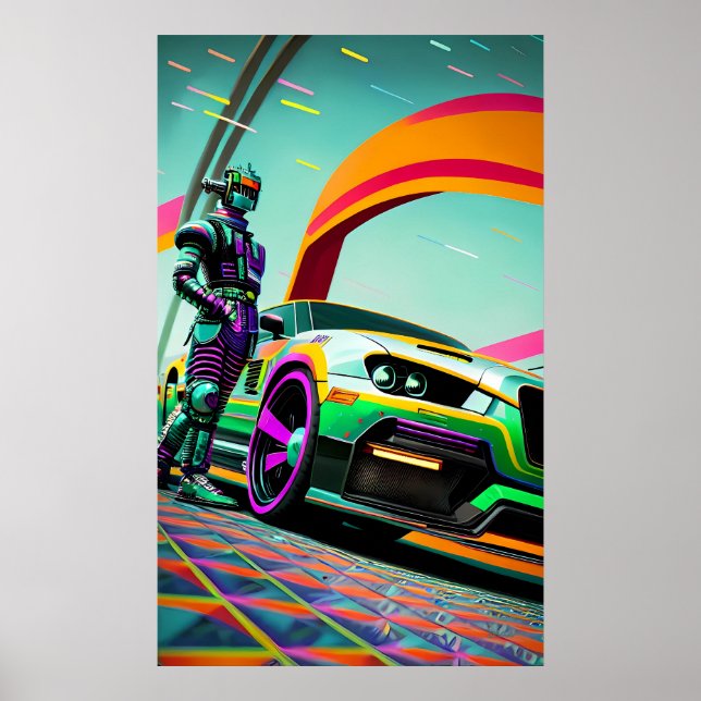 Min andra chaufför är en bil poster (Framsidan)