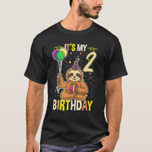Min andra födelsedag-djur t shirt