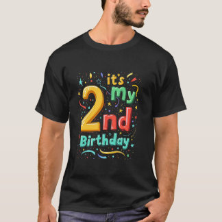 Min andra födelsedag Firande T Shirt