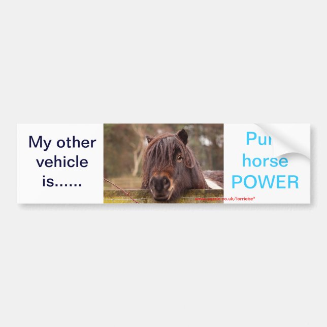 Min andra fordon— bildekal (Framsidan)