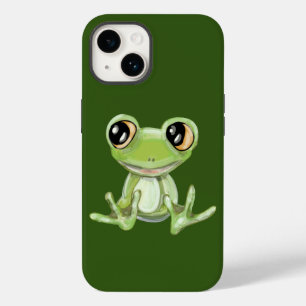 Min andra Grönt Frog Friend Fodral-Mate iphone cas