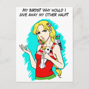 Min andra hälften vykort