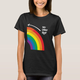 MIN ANDRA HALVA DEL ÄR RÄTT TEE SHIRT