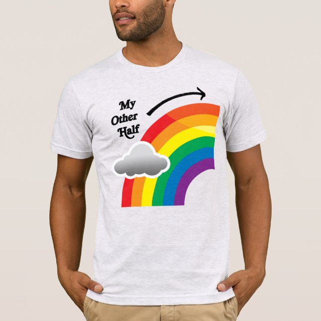MIN ANDRA HALVA FORSVANN -.png T-Shirt (Framsida)