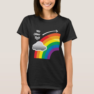 MIN ANDRA HALVA GICK - vit.png T Shirt