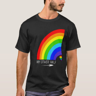 Min andra halvmåns Coola för Rainbow Pride LGbt T Shirt